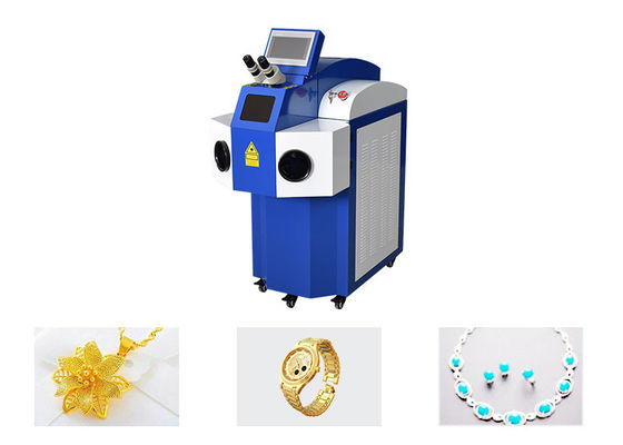 Type Vertical Laser Spot Welding Machine For Jewellery Water Chiller External