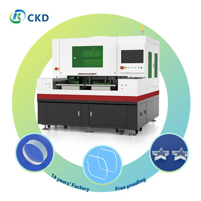 HTI Controlled ±0.01mm Cutting Accuracy Polygonal Glass Cutting Machine