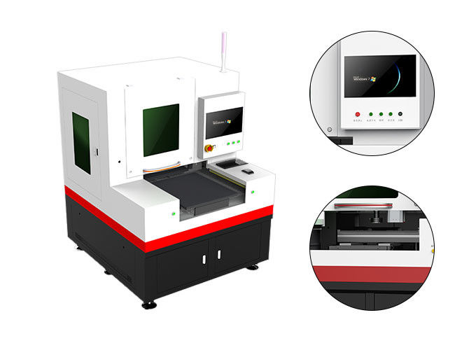 Versatile Single Table Laser Glass Cutting Machine / Industrial Glass Cutting Machine